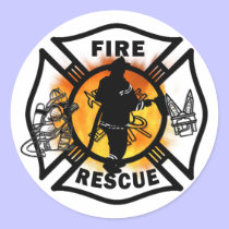 Fire Rescue stickers