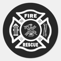 Fire Rescue Stickers