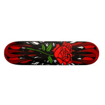 Fire & Roses Skate Board Decks