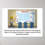 Fire Safety 001 Poster