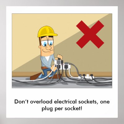 Fire Safety 09 Posters by SpeechBubbleDesigns