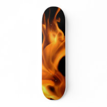 Fire Custom Skate Board