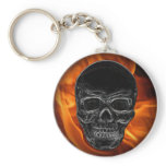 Fire Skull keychains