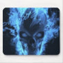fire skull mousepad