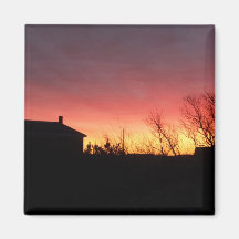 Fire Sky Magnet