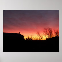 Fire Sky Poster