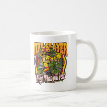 Fire Slayer Firefighter Mug
