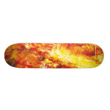 Fire Split Board Skateboard Deck