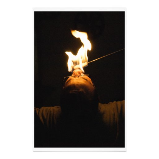 fire stationary customized stationery