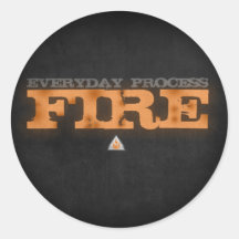 FIRE STICKER