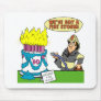 Fire Storm 50th Birthday Gifts Mouse Pad