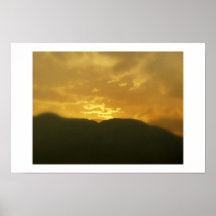 Fire Sunset Posters