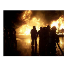 Fire Training Post Card