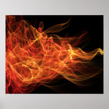 Fire Triangle Posters
