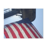 Fire Truck American Flag Aerial Tower