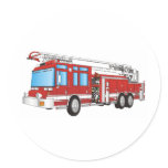 Fire Truck Stickers