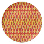 Fire Weave Tropical Summer Plate