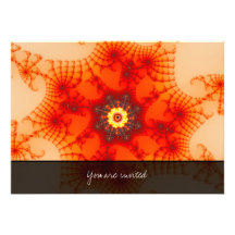 Fire Web - Fractal Art Custom Announcement