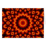 Fire Wheel Kaleidoscope Cards