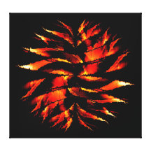 Fireball Gallery Wrapped Canvas
