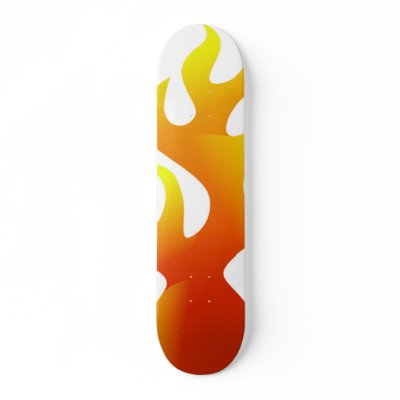 Fireball Skateboard by chowbella