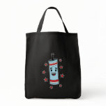 Firecracker - Grocery Tote Bag