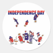 Firecracker Party Sticker
