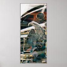 Fired Eagle 1 Print