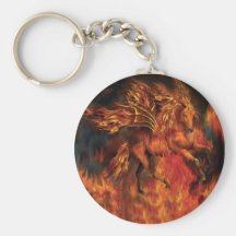 FireDancer Art Keychain