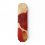 firedog pattern skate deck