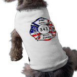 Firefighter 9/11 Never Forget 343 pet clothing