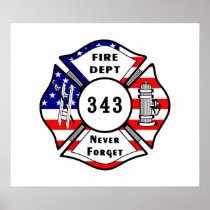 Firefighter 9/11 Never Forget 343