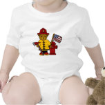 Firefighter Bear Tee Shirts