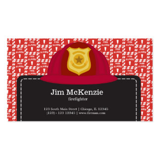Firefighter Business Cards and Business Card Templates | Zazzle Canada