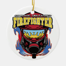 Firefighter Courage Ornaments