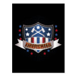 Firefighter Crest Post Card