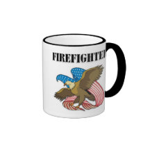 Firefighter Eagle Mug