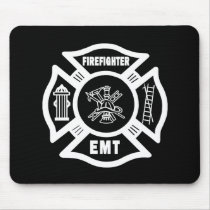 Firefighter EMT Mousepad