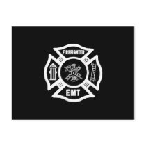 Firefighter EMT Postcards