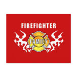 Firefighter Family Post Card