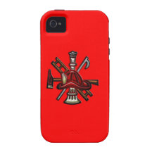 Firefighter Fire and Rescue Department Emblem iPhone 4 Covers