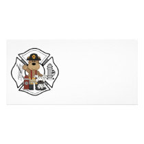 Firefighter Fire Dept Bear