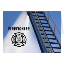Firefighter Fire Dept Cards