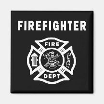 Firefighter Fire Dept Fridge Magnets