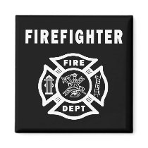 Firefighter Fire Dept Fridge Magnets