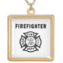 Firefighter Fire Dept Pendants