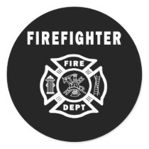 Firefighter Fire Dept Stickers