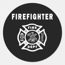 Firefighter Fire Dept Stickers