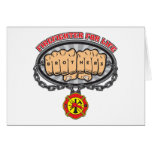 Firefighter for Life Greeting Card