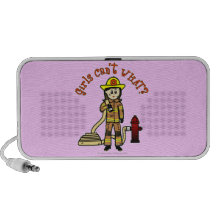 Firefighter Girl Travelling Speaker
